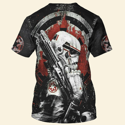 Starwars Born To Kill - 3D Tshirt
