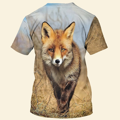 The Wild Fox - 3D Tshirts