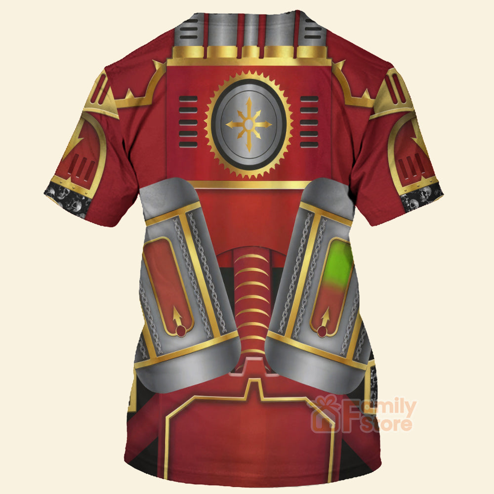 Warhammer Khorne Lord Of Skulls - Costume Cosplay T-shirt CSWRH049