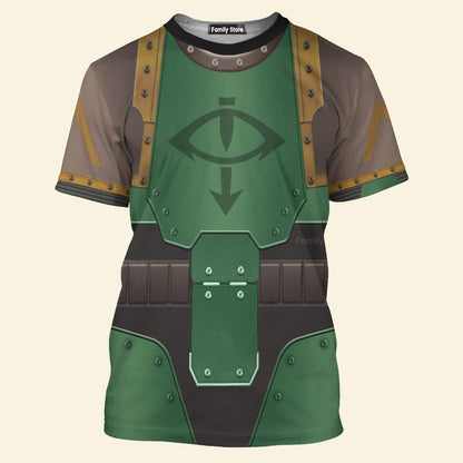 Warhammer Sons Of Horus Siege Sergeant - Costume Cosplay T-shirt CSWRH112