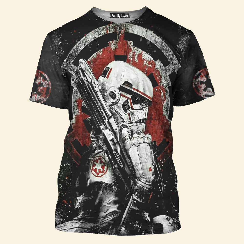 Starwars Born To Kill - 3D Tshirt