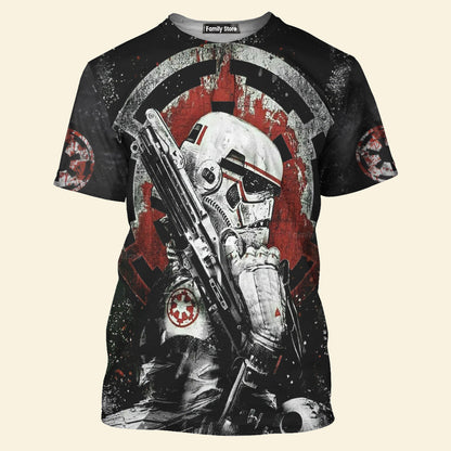 Starwars Born To Kill - 3D Tshirt