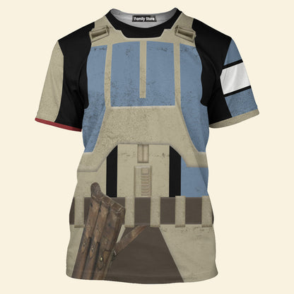 Shoretrooper Captain Stwa Costume - 3D Tshirt