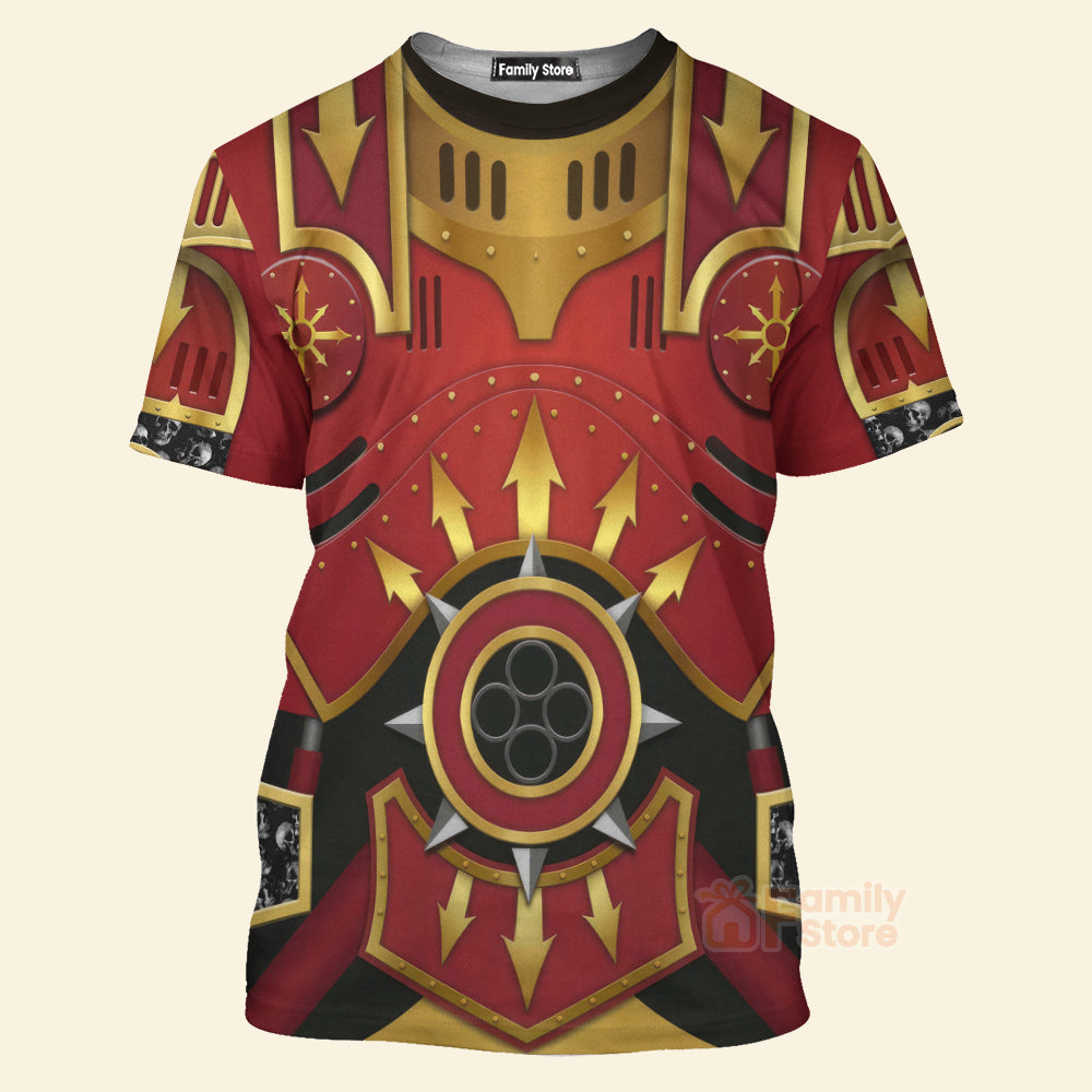 Warhammer Khorne Lord Of Skulls - Costume Cosplay T-shirt CSWRH049