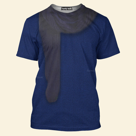 Anton Ego Ratatouille Costume - 3D TShirt