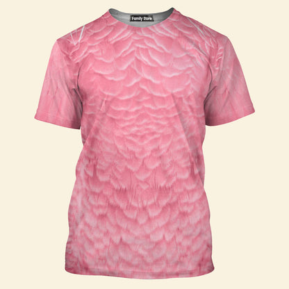 Halloween Costume Flamingo Costume Adult T-Shirt