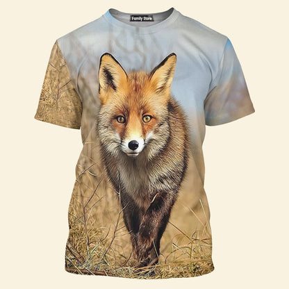 The Wild Fox - 3D Tshirts