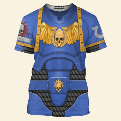 Warhammer Space Marines Video Games V2 - Costume Cosplay T-shirt CSWRH193