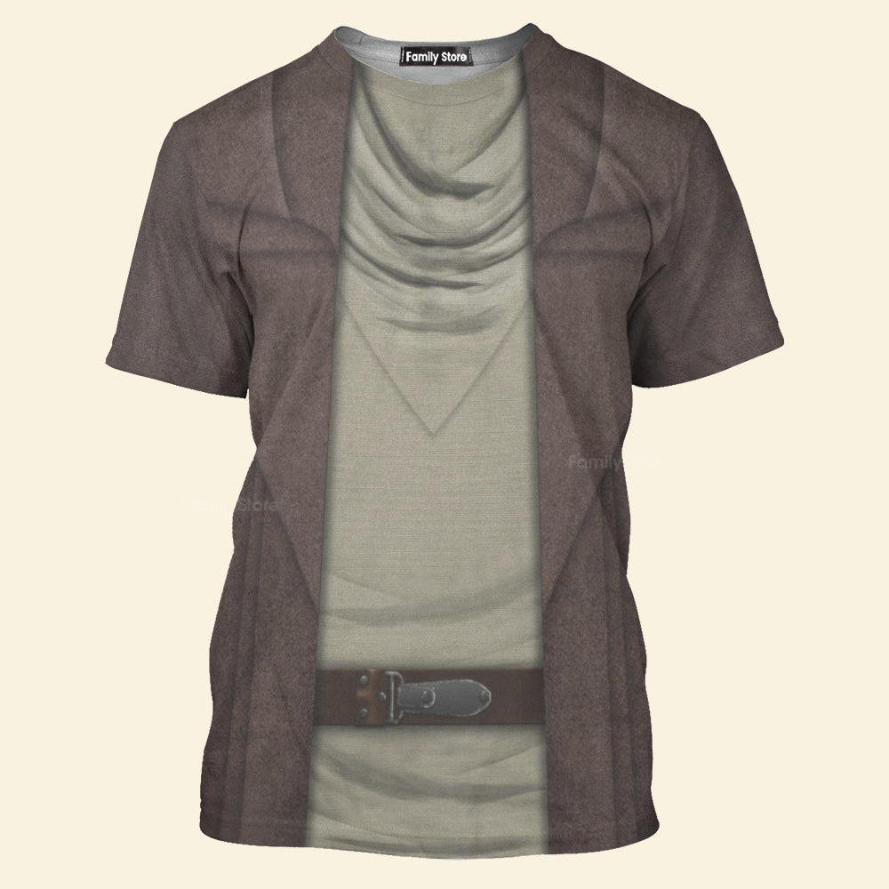 Obi-Wan Kenobi Stwa Costume TShirt
