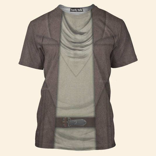 Obi-Wan Kenobi Stwa Costume TShirt