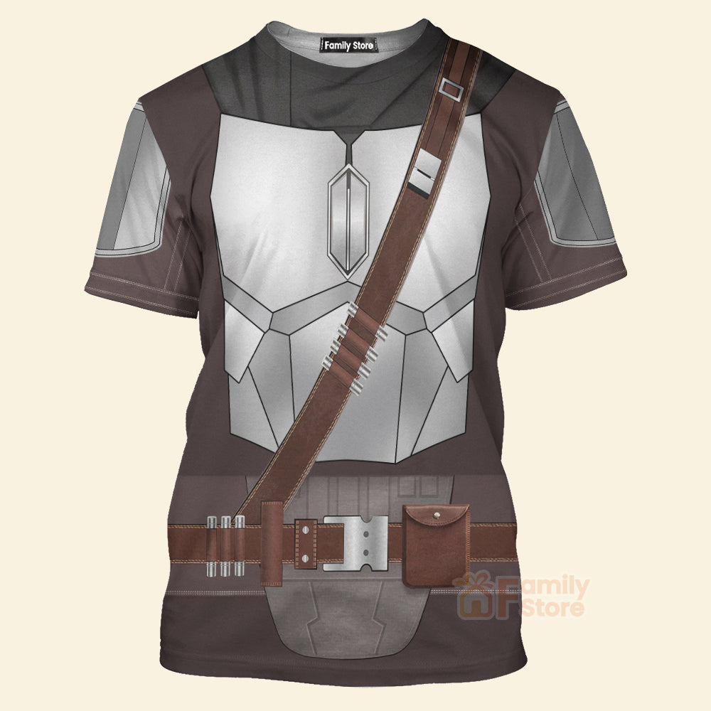 Stwa Beskar Mandalorian Costume T-Shirt For Men And Women CSSWR060