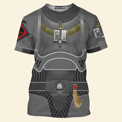 Warhammer Space Marines Grey Knights - Costume Cosplay T-shirt CSWRH039
