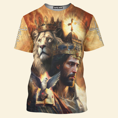 I Believe In God Our Father Christ The Son Jesus Lion - 3D TShirt