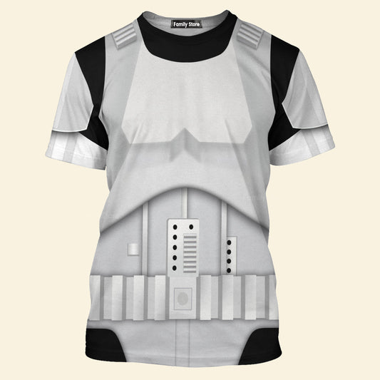 Stwa Stormtrooper 2 Costume T-Shirt For Men And Women CSSWR047