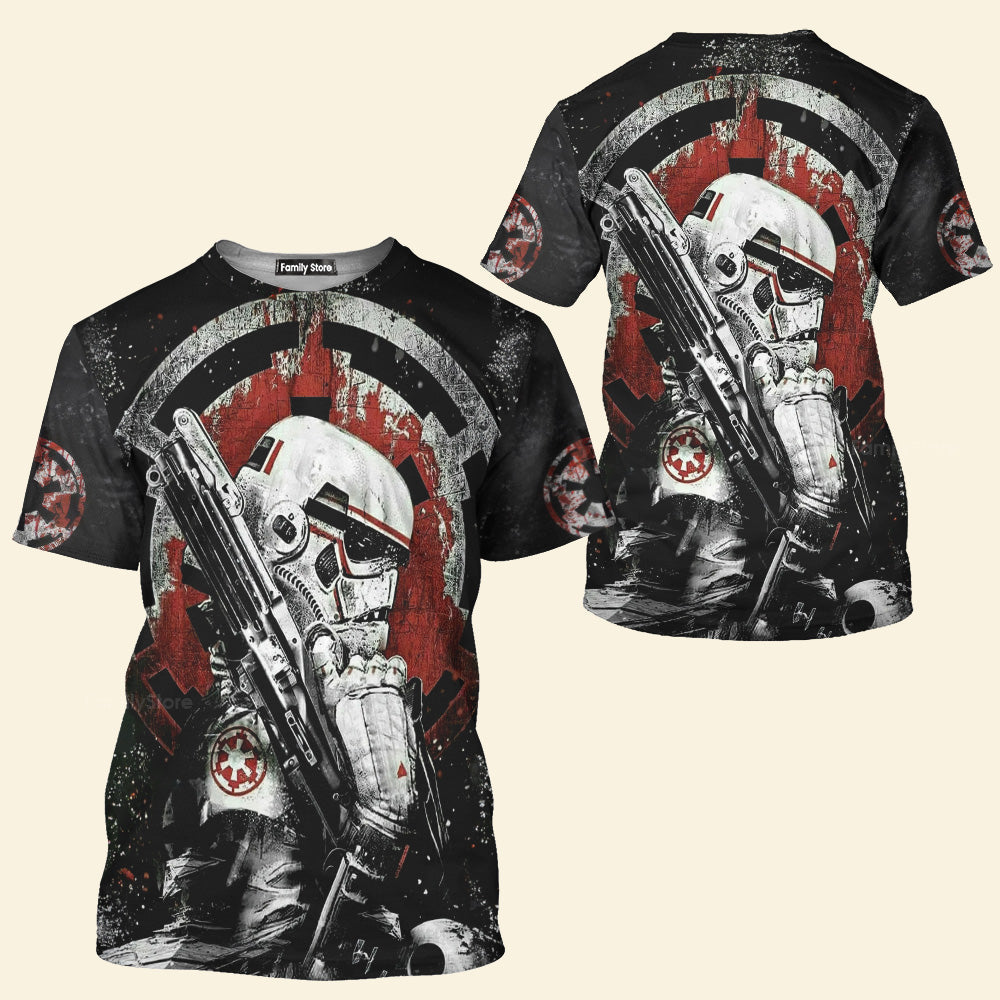 Starwars Born To Kill - 3D Tshirt