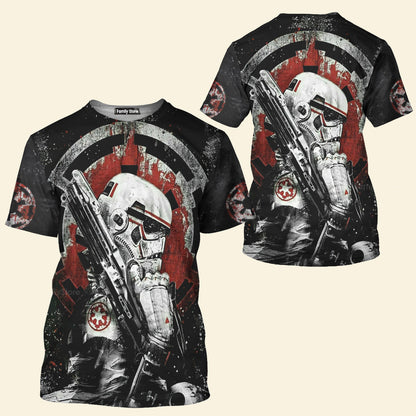 Starwars Born To Kill - 3D Tshirt