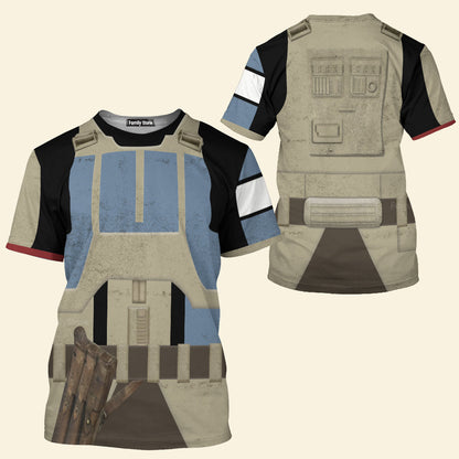 Shoretrooper Captain Stwa Costume - 3D Tshirt