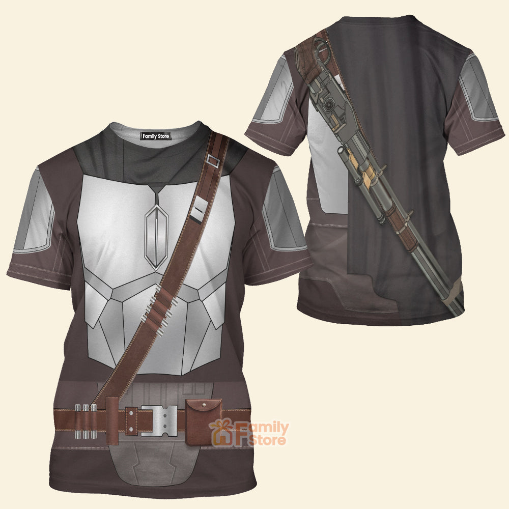 Stwa Beskar Mandalorian Costume T-Shirt For Men And Women CSSWR060