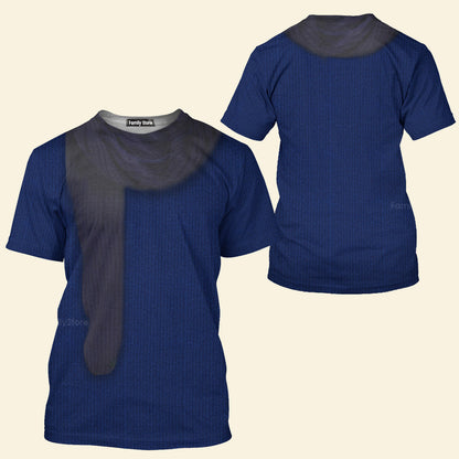 Anton Ego Ratatouille Costume - 3D TShirt