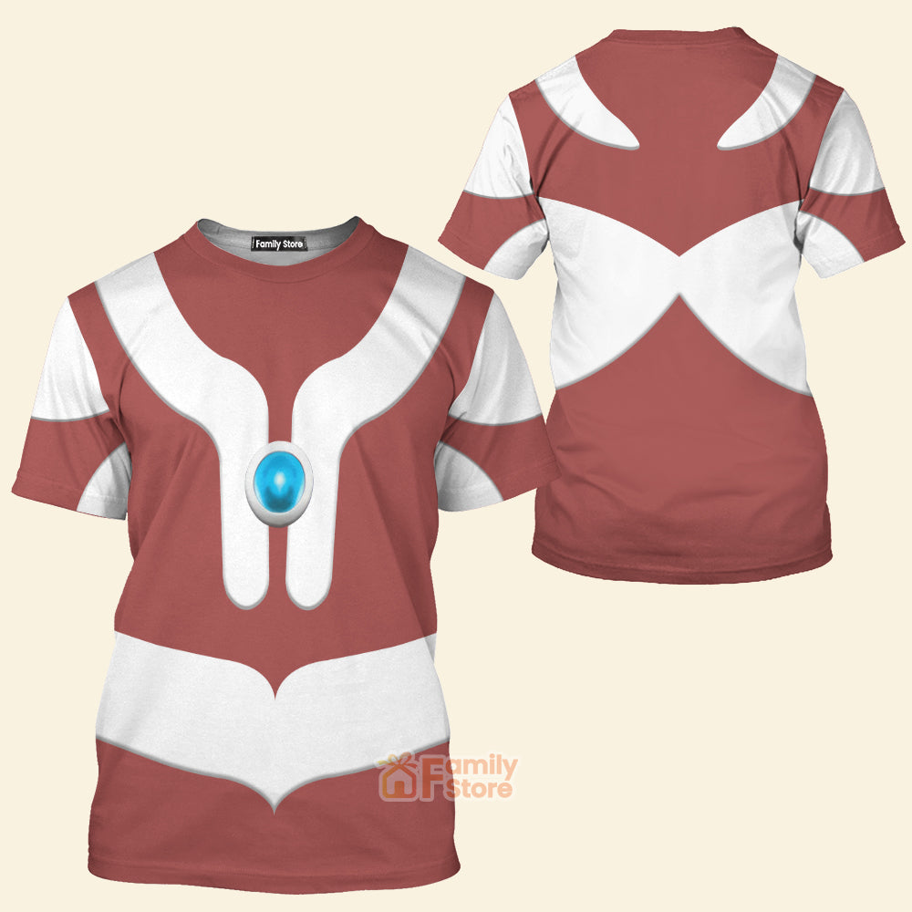 Ultraman T-Shirt 3D For Men & Women