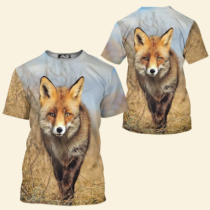 The Wild Fox - 3D Tshirts