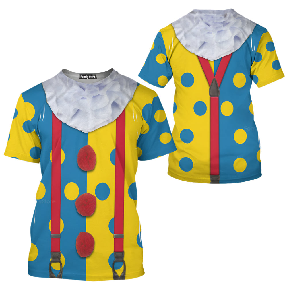 Halloween Clown Suit All Over Printed - 3D TShirt