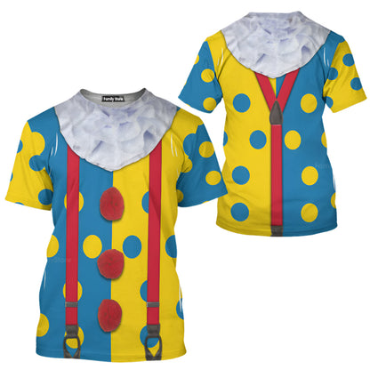 Halloween Clown Suit All Over Printed - 3D TShirt