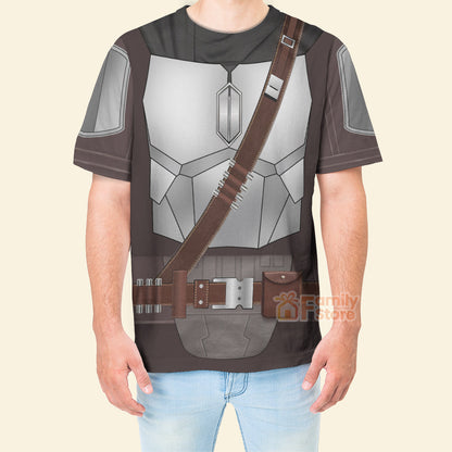 Stwa Beskar Mandalorian Costume T-Shirt For Men And Women CSSWR060