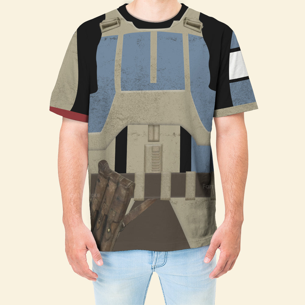 Shoretrooper Captain Stwa Costume - 3D Tshirt
