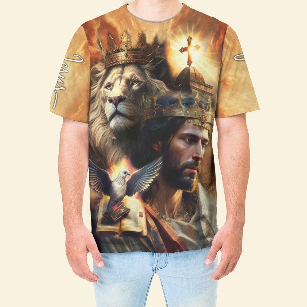 I Believe In God Our Father Christ The Son Jesus Lion - 3D TShirt