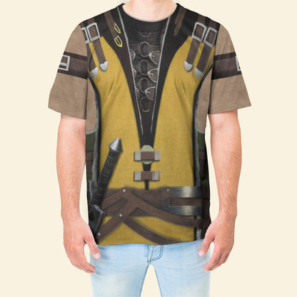 Scorpion Mortal Kombat Cosplay T-Shirt 3D For Men & Women