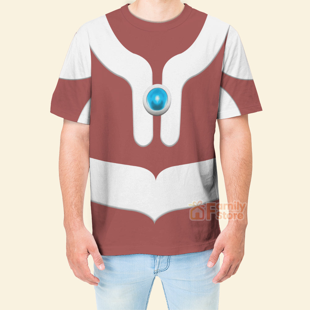 Ultraman T-Shirt 3D For Men & Women