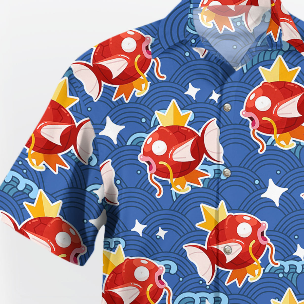 Magikarp Pokemon Hawaiian Shirt Shiny Tropical Aloha Shirt - Tropi Hawaiian Shirts