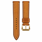 Caramel Babele Vegetable-Tanned Leather Watch Strap — original product photo
