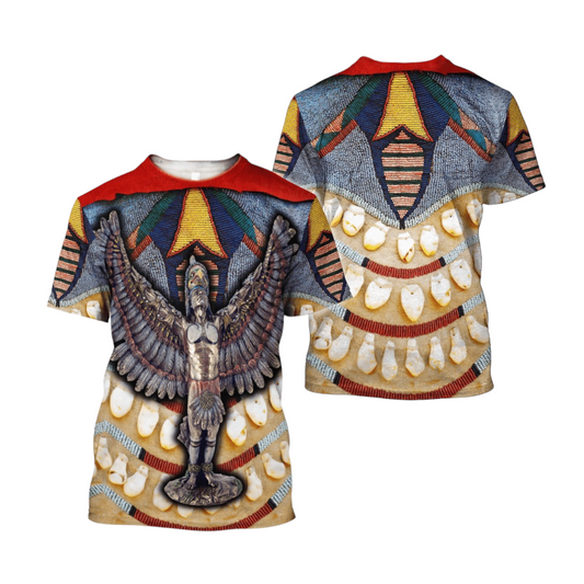 Native American T-Shirt Vintage Eagle Aboriginal Native American T-Shirt Colorful Unisex - Trendy Gift For Men & Women