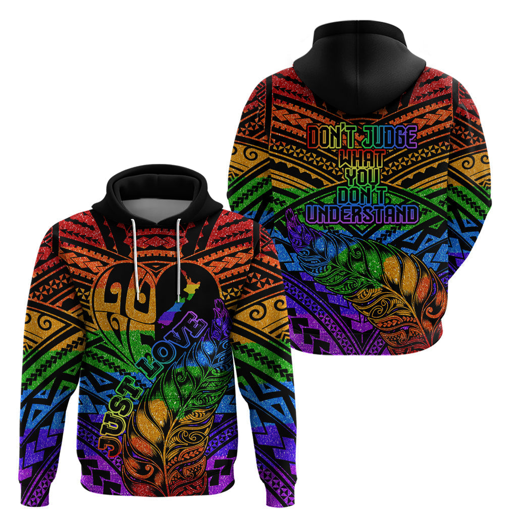 Lgbt Hoodie Dont Judge What You Dont Understand Hoodie Colorful Unisex - Cozy Hoodie For Cold Weather