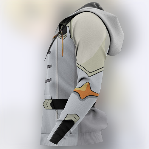  Darling In The Franxx Hoodie Darling In The Franxx Nine Alpha Suit Costume White Hoodie Anime Hoodie Adult