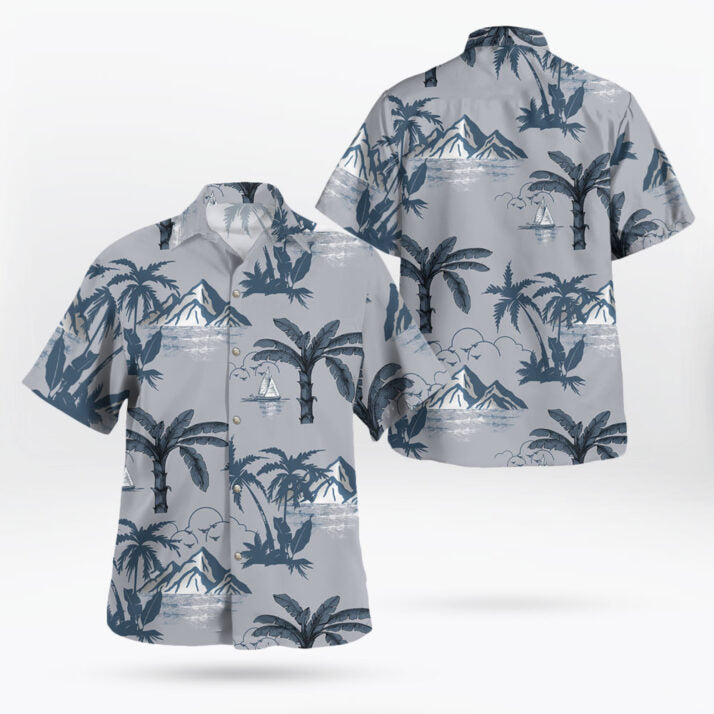 Out Of Time Matt Lee Whitlock Grey Hawaiian Shirt - Tropi Hawaiian Shirts