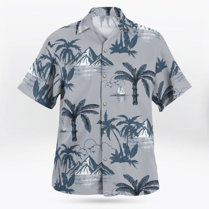 Out Of Time Matt Lee Whitlock Grey Hawaiian Shirt - Tropi Hawaiian Shirts