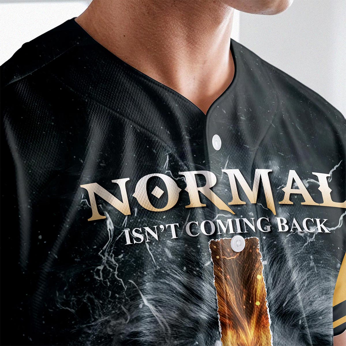 Normal isn't coming Back Baseball Jersey Bundle