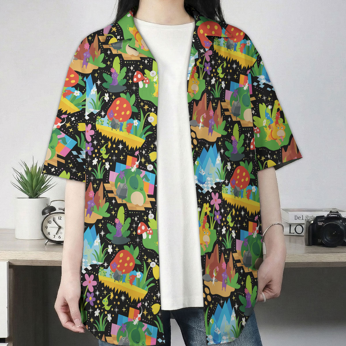 Pokémon Fantasy World Tropical Pattern Hawaiian Shirt - Tropi Hawaiian Shirts