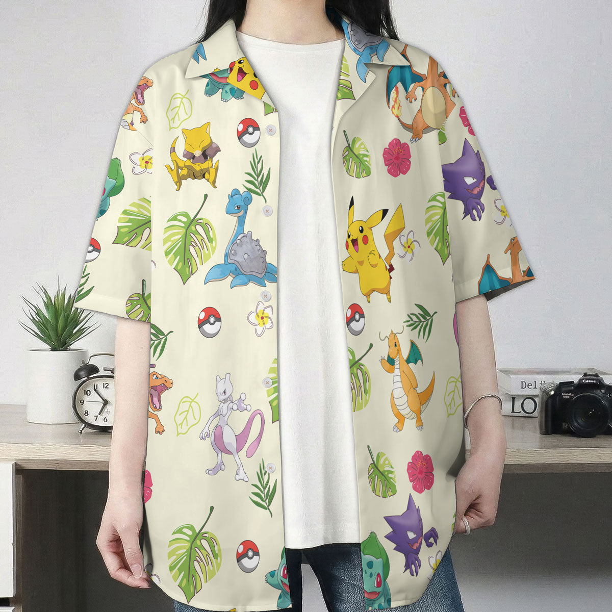 Pokemon Tropical Cream Anime Hawaiian Shirt