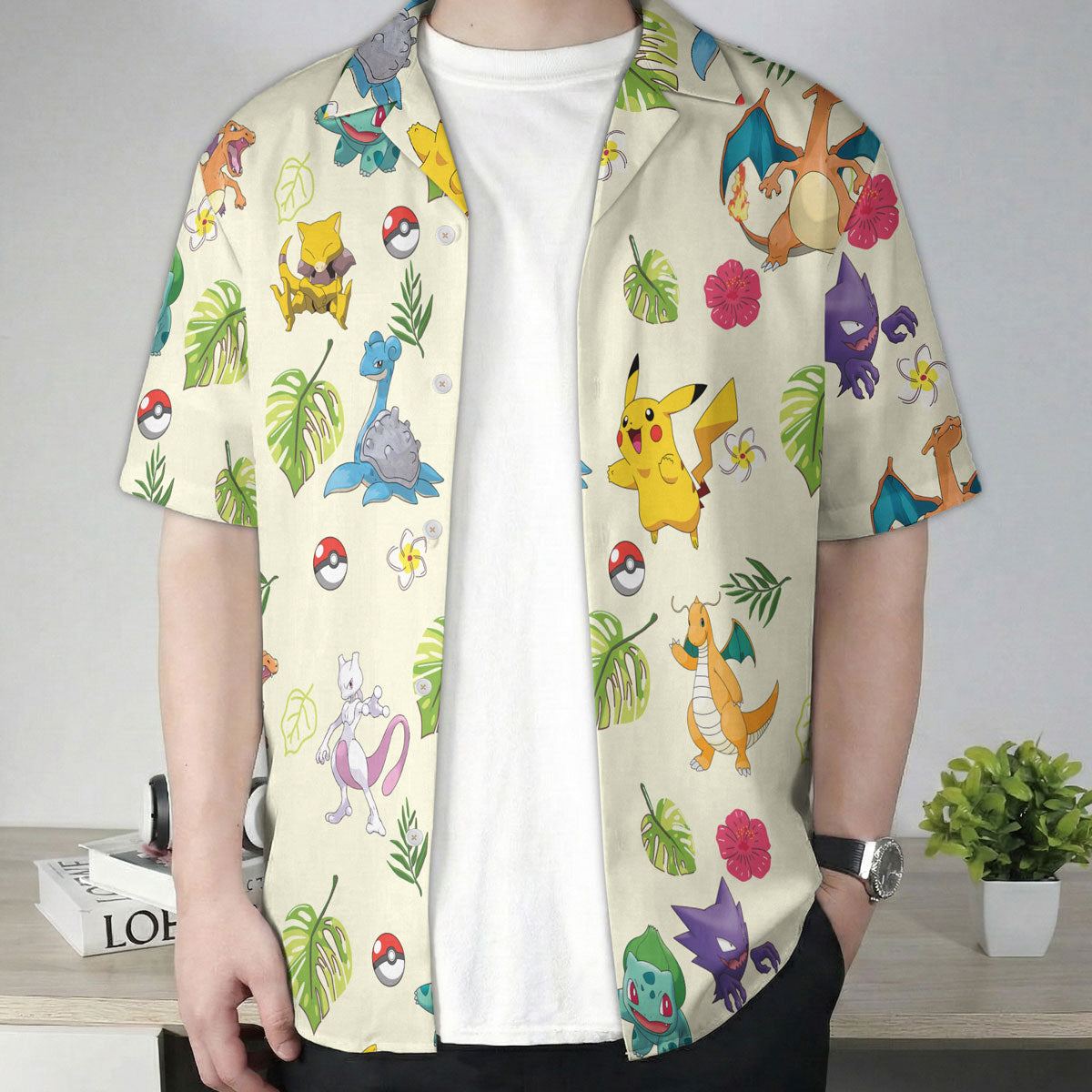 Pokemon Tropical Cream Anime Hawaiian Shirt
