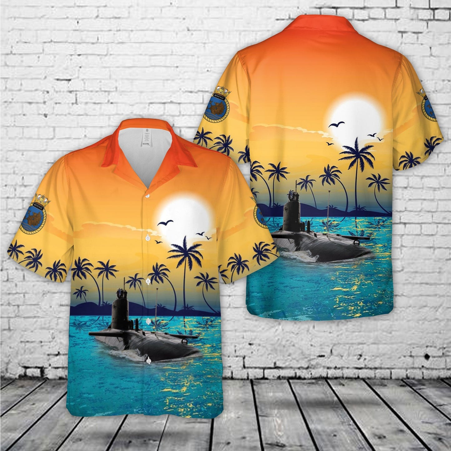 Royal Navy Hawaiian Shirt