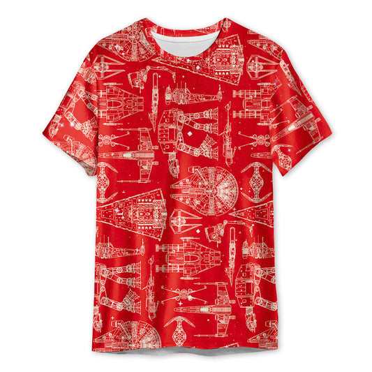 Space Ships Stwa - 3D T-shirt