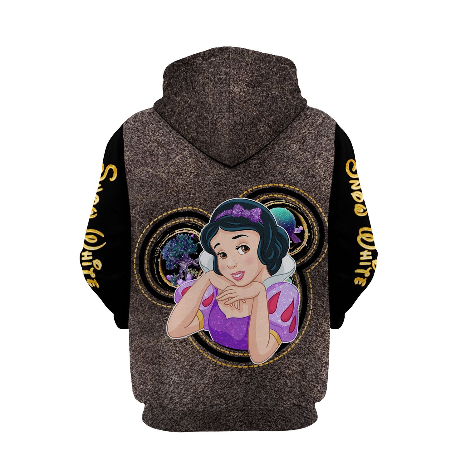 Snow White Hoodie Snow White Leather 100 Years Of Wonder Hoodie Brown Unisex - Cozy Hoodie For Cold Weather
