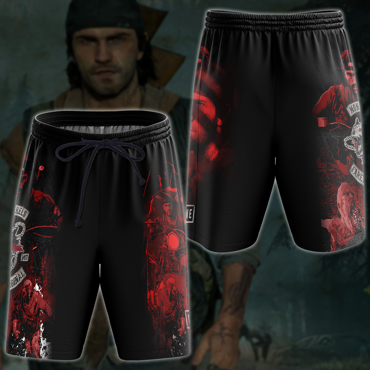 Day’s Gone Video Game 3D All Over Printed T-shirt Tank Top Zip Hoodie Pullover Hoodie Hawaiian Shirt Beach Shorts Jogger