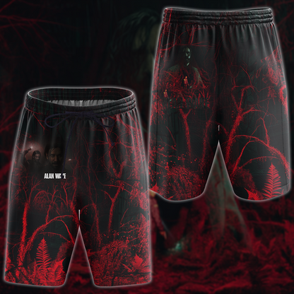 Alan Wake 2 Video Game All Over Printed T-shirt Tank Top Zip Hoodie Pullover Hoodie Hawaiian Shirt Beach Shorts Joggers
