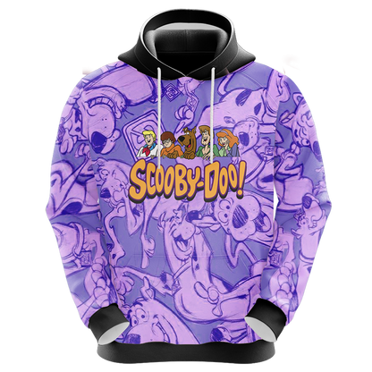 Scooby Doo Hoodie Scooby Doo And Friends Zoink Hoodie Purple Unisex - Cozy Hoodie For Cold Weather