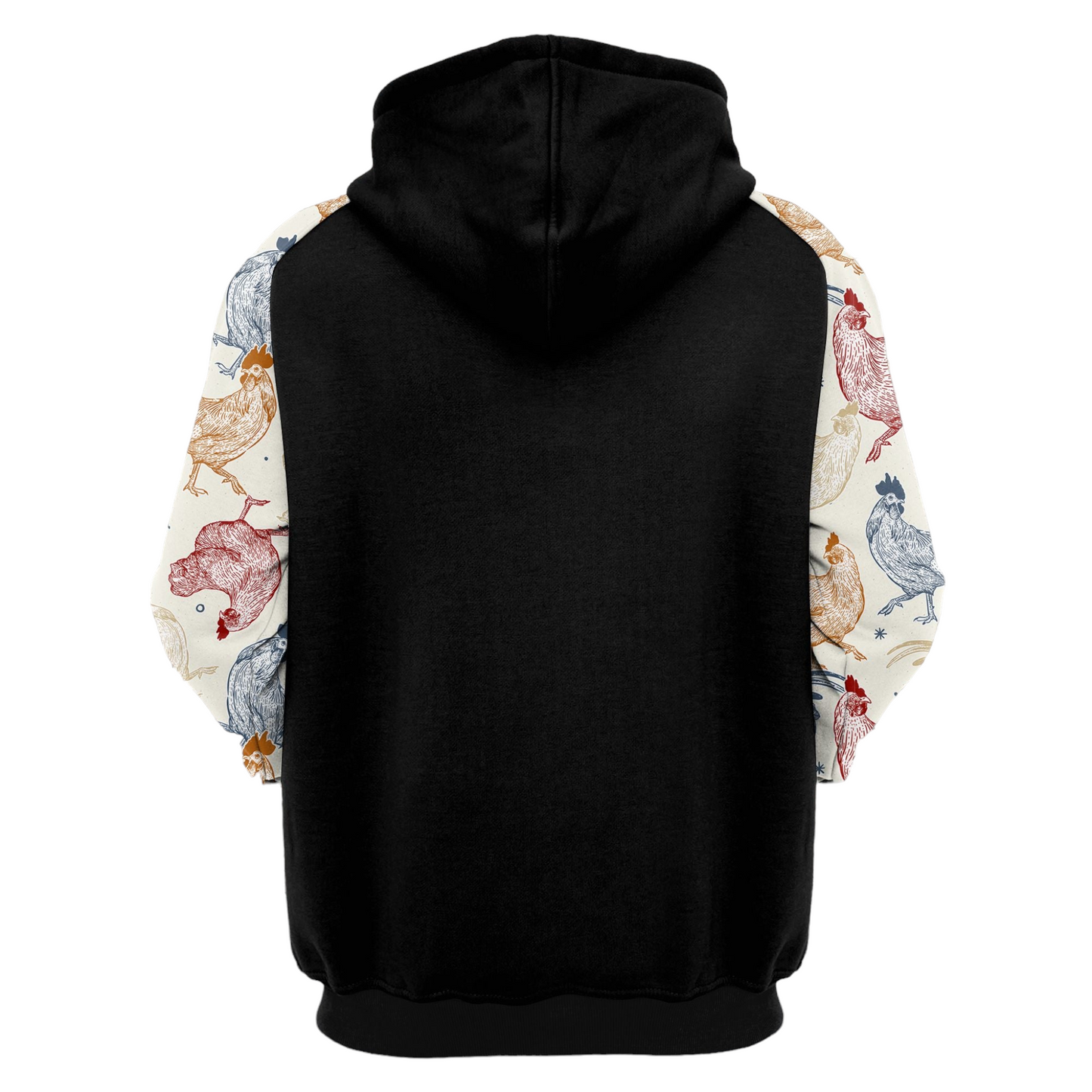 Chicken Hoodie Chicken She'S Beauty She'S Grace Hoodie Black Unisex - Cozy Hoodie For Cold Weather